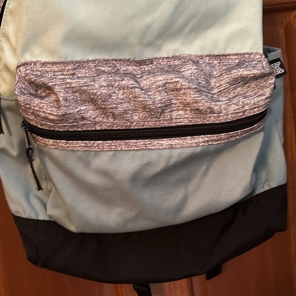 Victoria’s Secret PINK Campus Backpack, Mint Green/Gray Marl - Picture 4 of 13